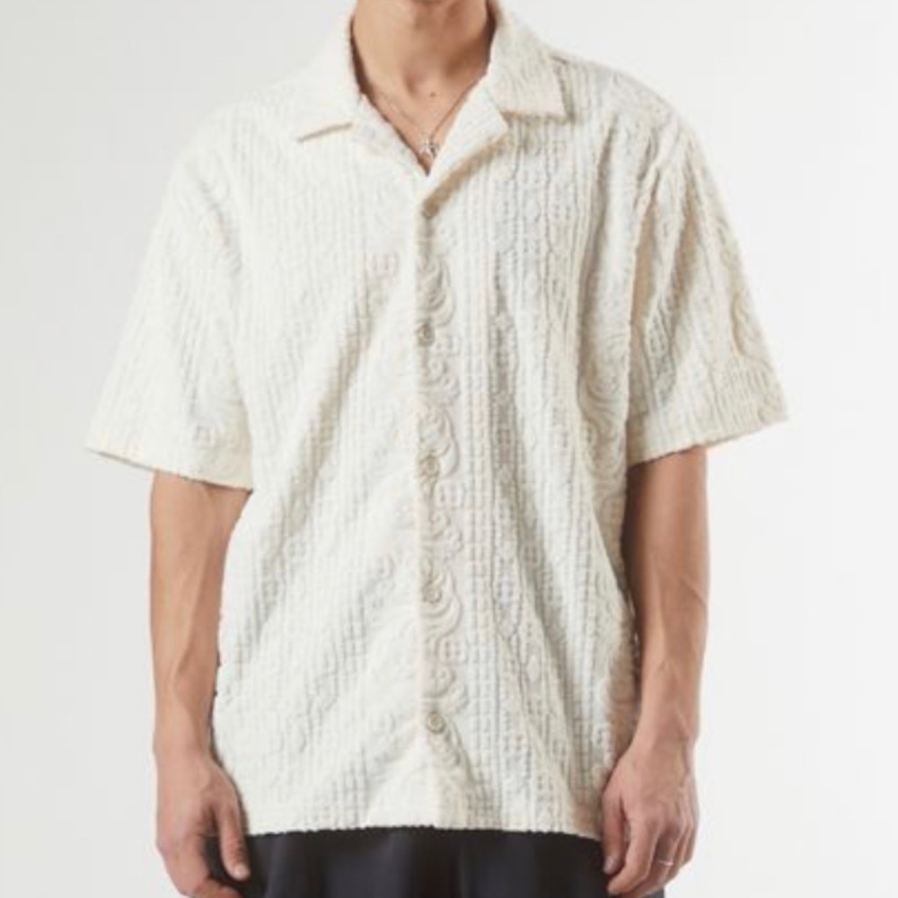 Urban Outfitters Terry button down shirt